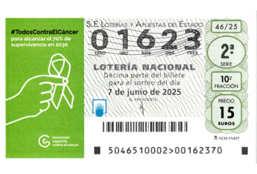 Sorteo A.E.Contra el Cáncer 7 de Junio de 2025