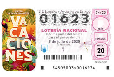 Sorteo Extraordinario de Vacaciones 2025