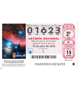 Sorteo Extraordinario de Julio 2025