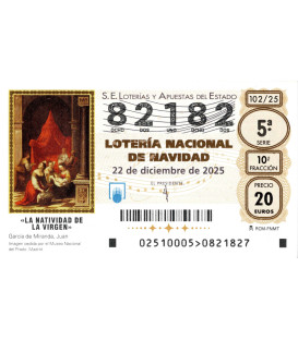 Lotería de Navidad  2025