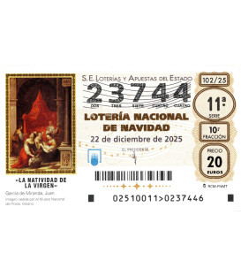 Lotería de Navidad  2025