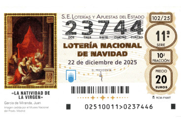 Lotería de Navidad  2025