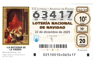 Lotería de Navidad  2025