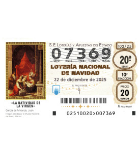 Lotería de Navidad  2025
