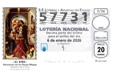 Sorteo Loter&iacute;a del Ni&ntilde;o 2026