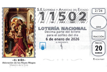 Sorteo Loter&iacute;a del Ni&ntilde;o 2026