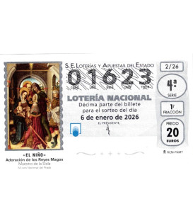 Sorteo Loter&iacute;a del Ni&ntilde;o 2026