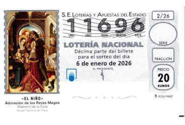 Sorteo Loter&iacute;a del Ni&ntilde;o 2026