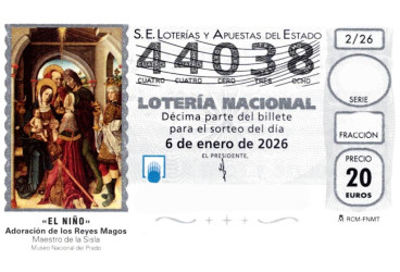 Sorteo Loter&iacute;a del Ni&ntilde;o 2026