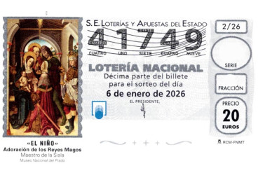 Sorteo Loter&iacute;a del Ni&ntilde;o 2026