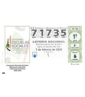 Sorteo S&aacute;bado 07 de Febrero de 2026