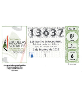 Sorteo S&aacute;bado 07 de Febrero de 2026