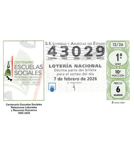 Sorteo S&aacute;bado 07 de Febrero de 2026