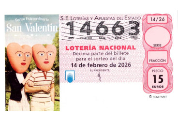 Sorteo de San Valent&iacute;n 2026