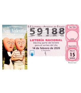 Sorteo de San Valent&iacute;n 2026