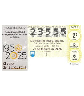 Sorteo S&aacute;bado 21 de Febrero de 2026