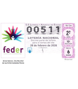 Sorteo Sábado 28 de Febrero de 2026