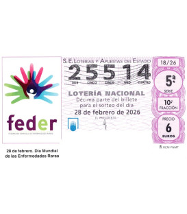 Sorteo Sábado 28 de Febrero de 2026