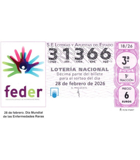 Sorteo S&aacute;bado 28 de Febrero de 2026